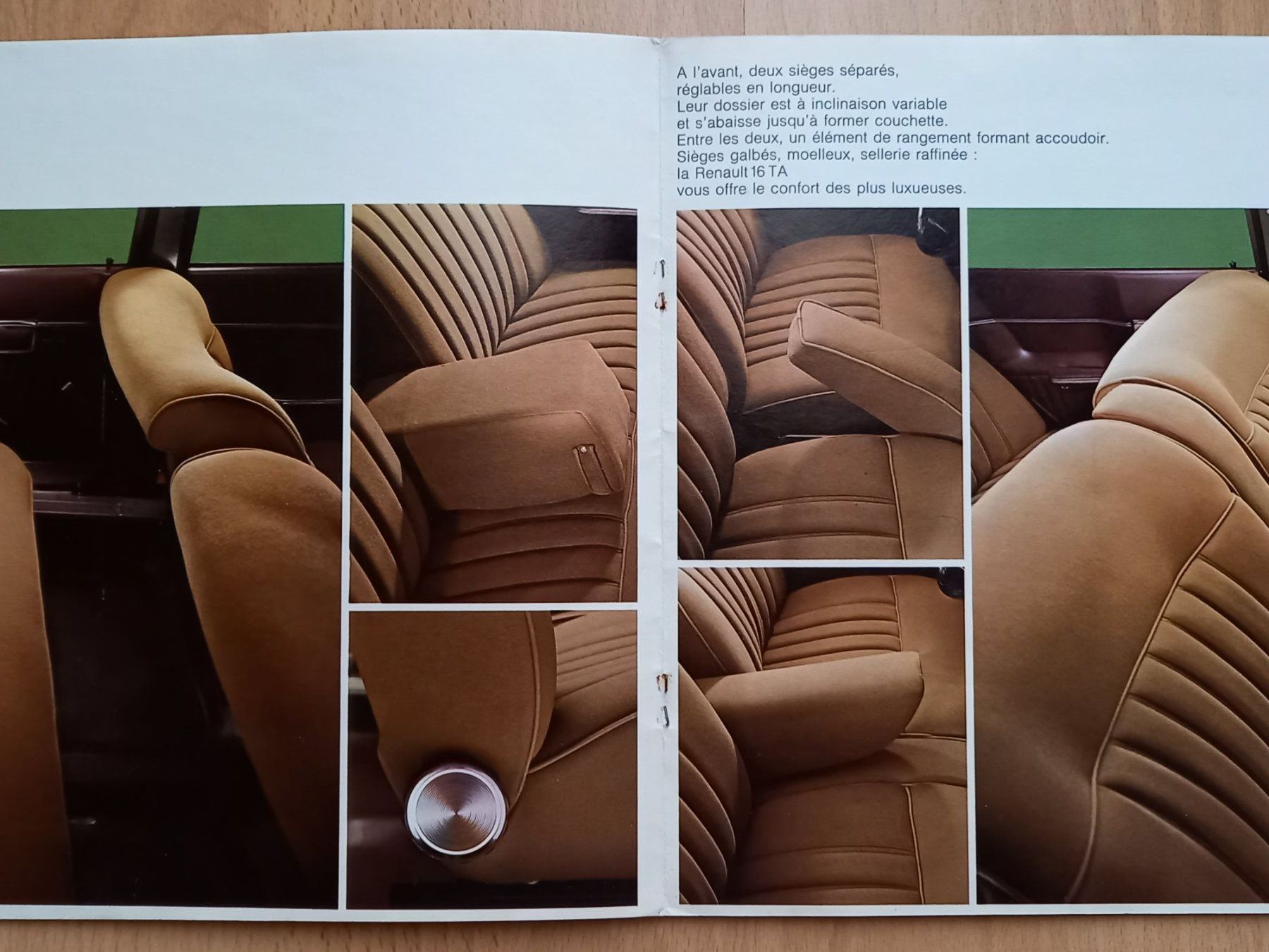 Renault Dokumente: Prospekt Renault 16 TA von 1970 – Gebraucht aus Eschlikon TG von rnlt 4