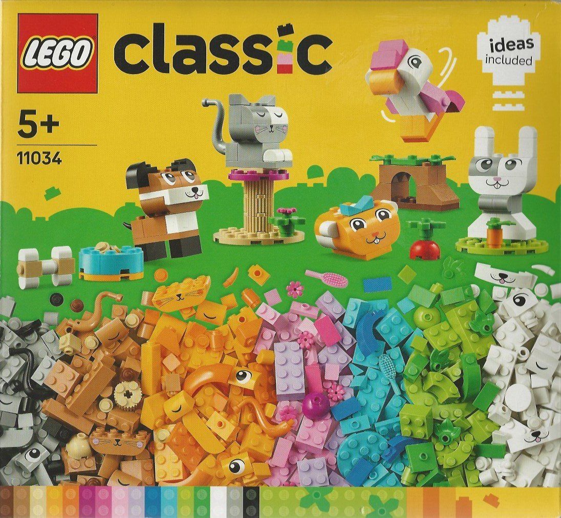 Lego Kit di costruzioni: LEGO CLASSIC 11034 CREATIVE PETS new – Nuovo e nell'imballaggio originale da Vezia venduto da Aquarius_Age