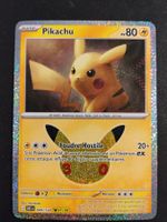 Pokémon 30 ans: Pikachu 27/30 FR
