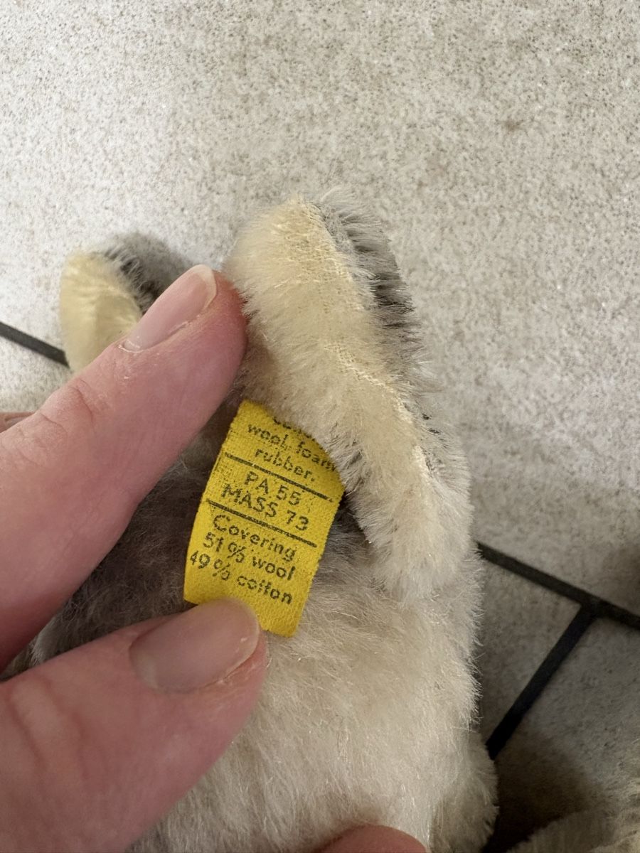 Steiff Spielzeuge: Steiff Wolf „Loopey“, Handpuppe, 60er – Gebraucht aus Dübendorf von NWelti 3