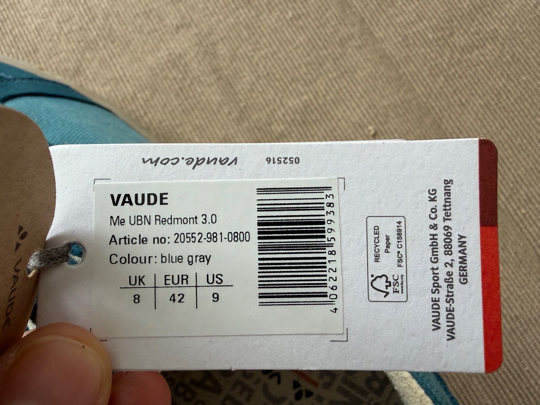 Herrenschuhe: Vaude Schuhe Gr. 42 Neu – Neu (gemäss Beschreibung) aus Studen BE von Wabi25 3