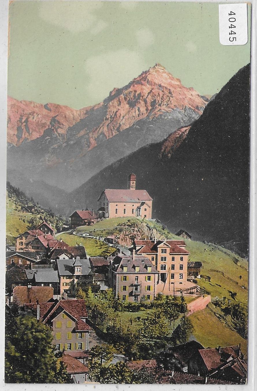 Cartoline postali: Wassen - Generalansicht - Litho – Usato da Ettingen venduto da Kartenplanet