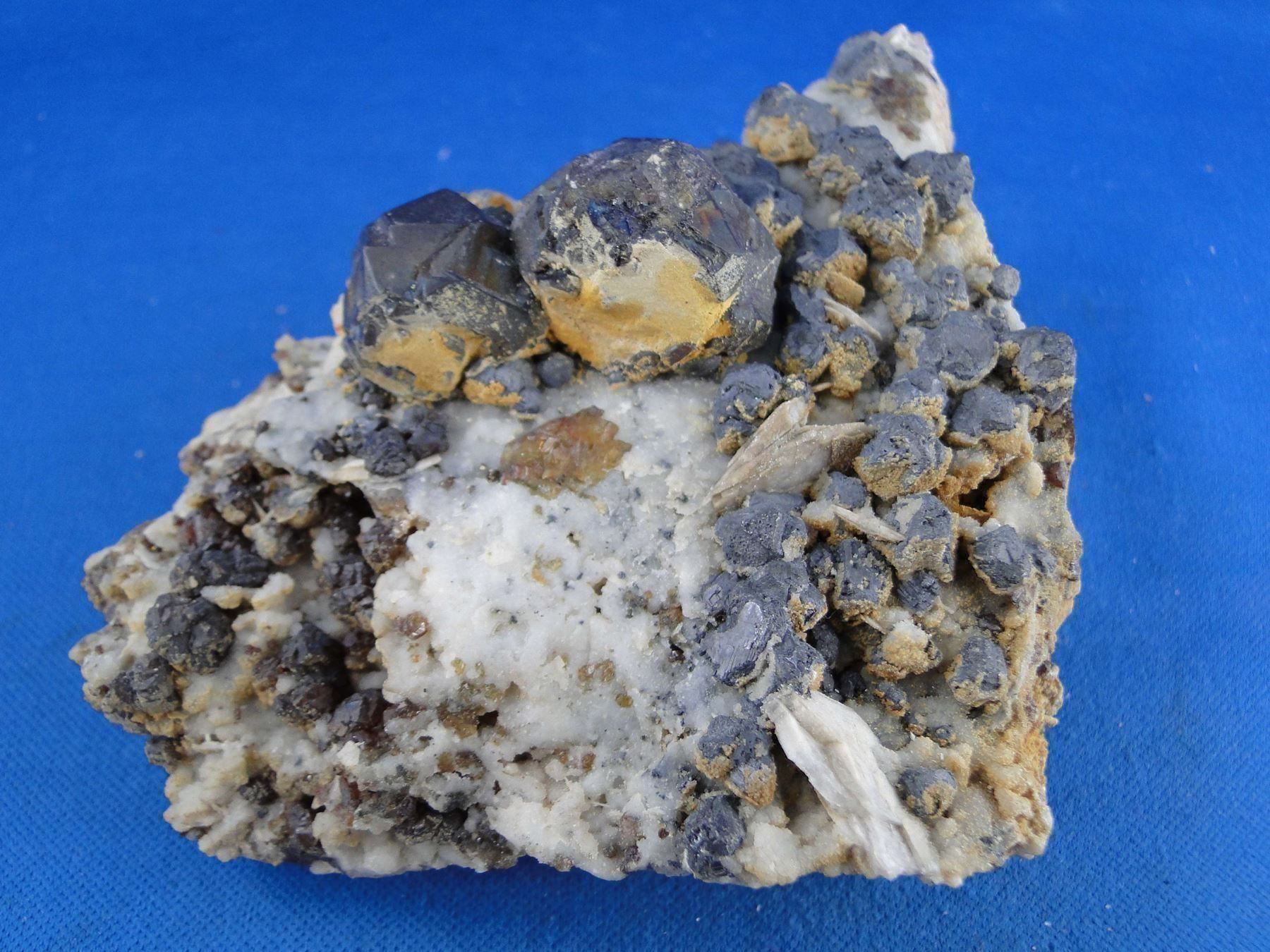 Minerali & Pietre curative: Sphalerit var Cleiophane und Galena – Usato da Schinznach Bad venduto da Demerald 6