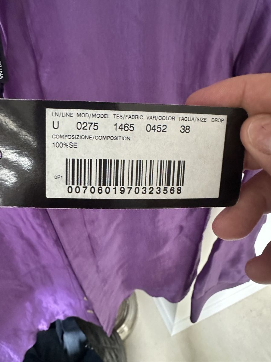 Dolce & Gabbana Camicie: Dolce&Gabbana’s Seiden Hemd – Nuovo e nell'imballaggio originale da Burgdorf venduto da N.O.C. 1