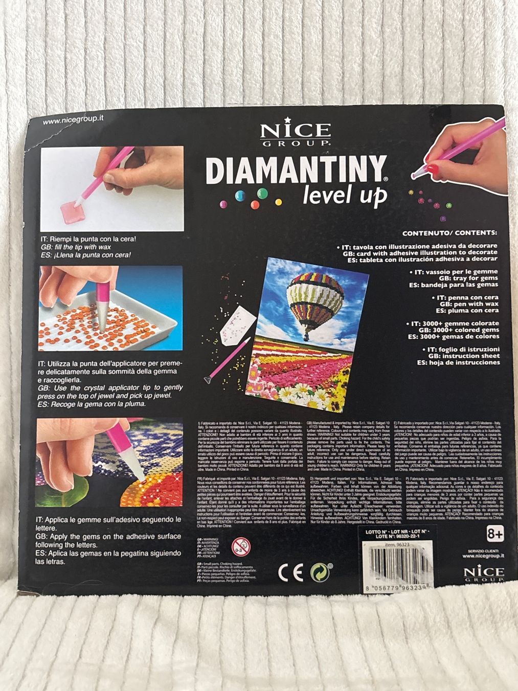 Kit bricolage: Diamant Malerei Set "Diamantiny" Neu & OVP, Geschenkidee! – Nuovo e nell'imballaggio originale da Oberegg venduto da MR-shop 1