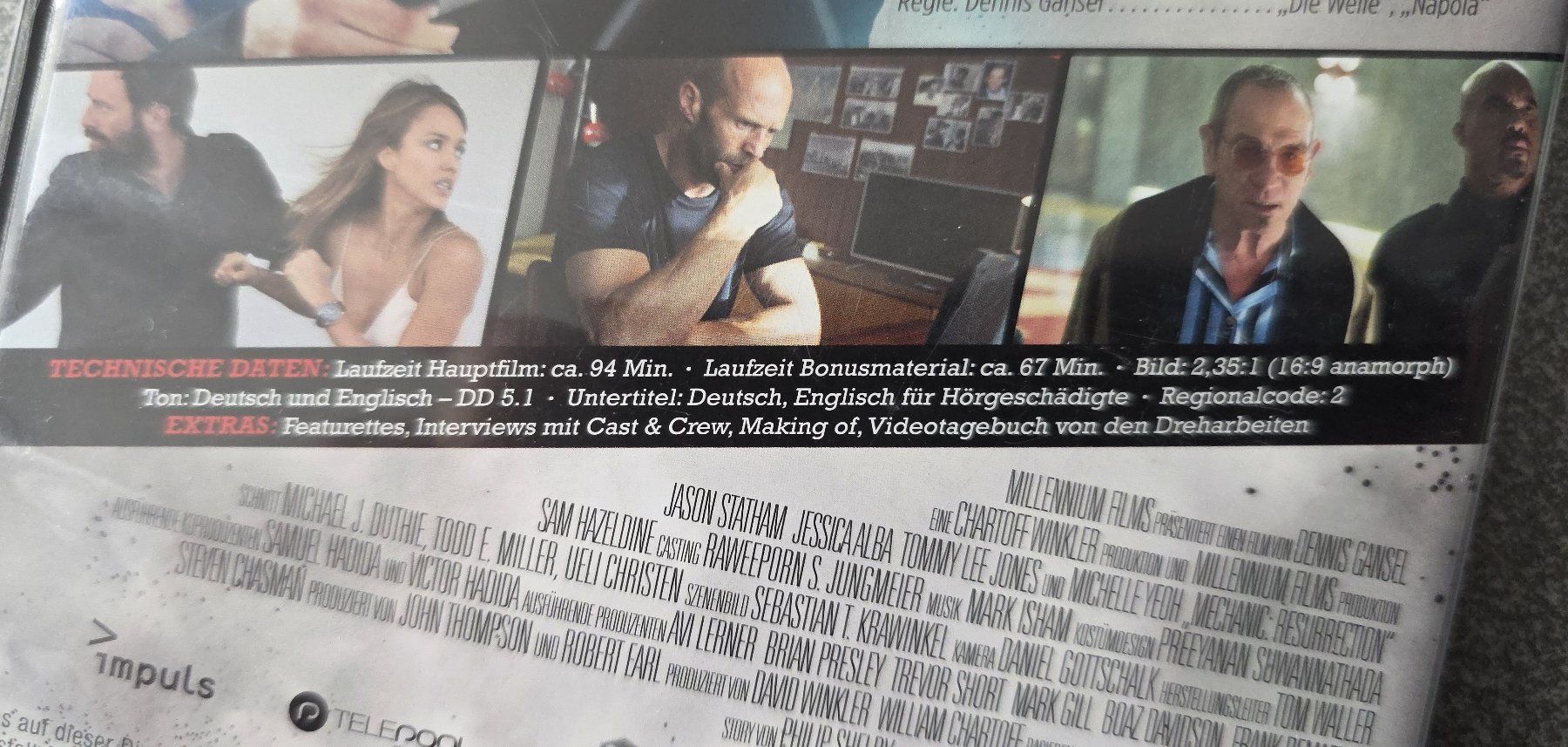 Tutti i DVDs: DVD Mechanic Resurrection / Jason Statham – Usato da Oetwil am See venduto da fineli2 1