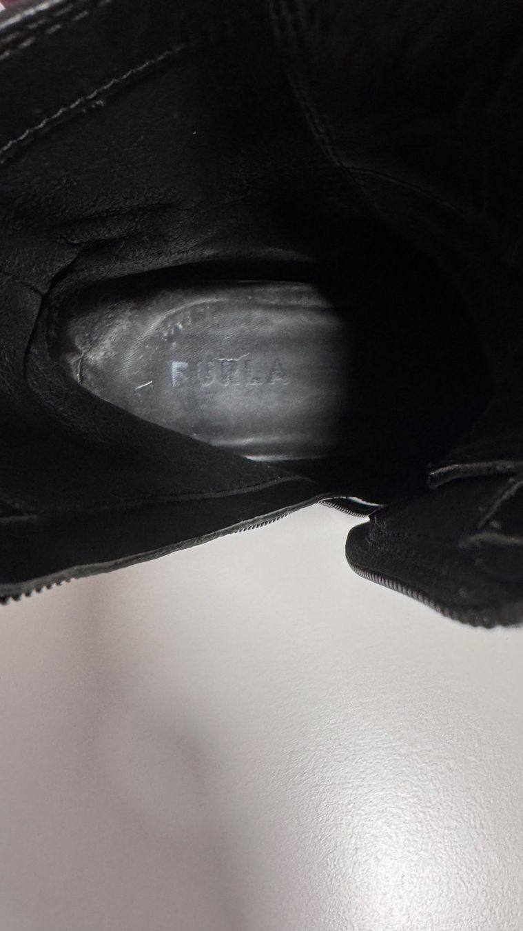 Furla Scarpe da uomo: Schwarze Boots von Furla, Grösse 41 – Usato da Dübendorf venduto da VidiVintage 6