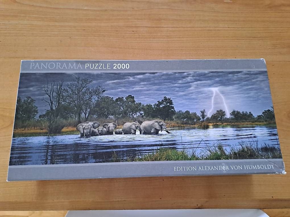 Puzzle: Puzzle Elefantenherde 2000-er – Nuovo (secondo la descrizione) da Zürich venduto da toasthawaii