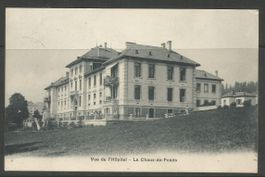 Carte P de 1911 ( La Chaux-de-Fonds / Vue de l'Hôpital )