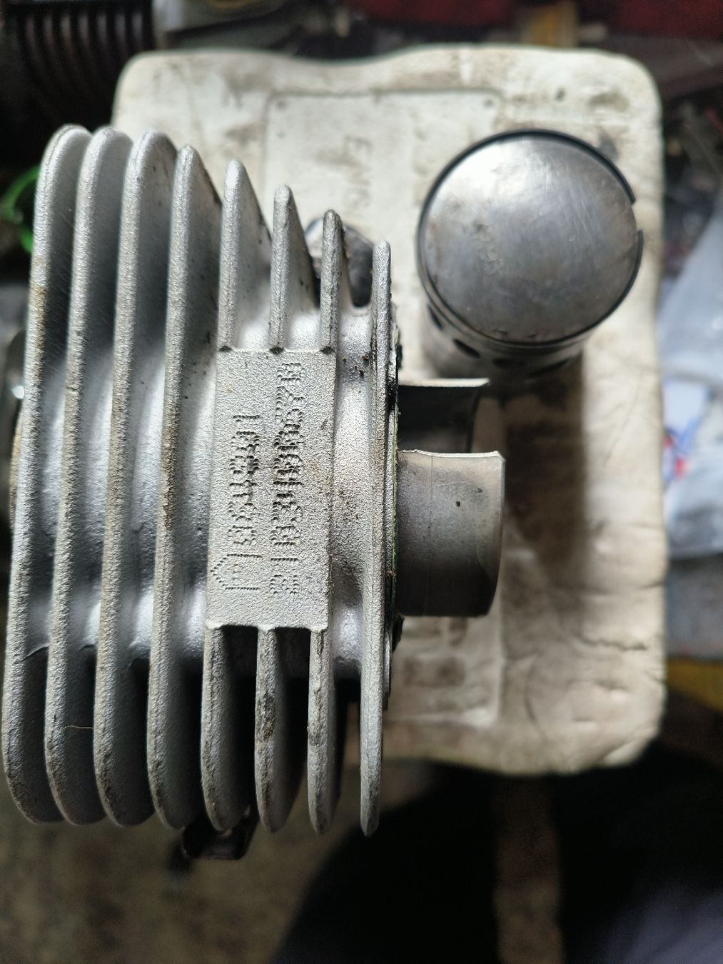 Piaggio Mofa-Ersatzteile: Piaggio Zylinder-Tuning/Alu – Gebraucht aus Fulenbach von Elektronik