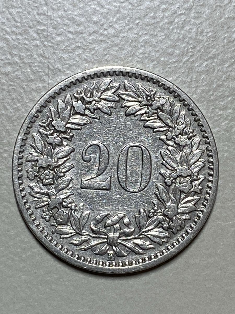 Alle Münzen: CHF 0.20 - 1908 – Gebraucht aus Payerne von Mike1682 1
