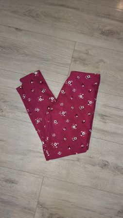 Blumen Leggings, Gr. 140, Mädchen, Top Zustand, Herbst