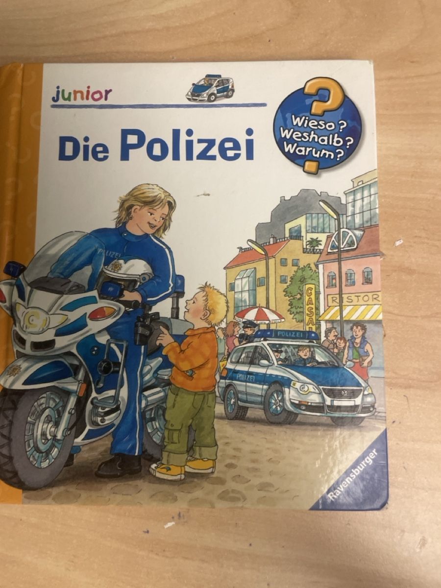 Bücher: Wieso Weshalb Warum Junior Die Polizei Buch  – Gebraucht aus Obergerlafingen von cabo4