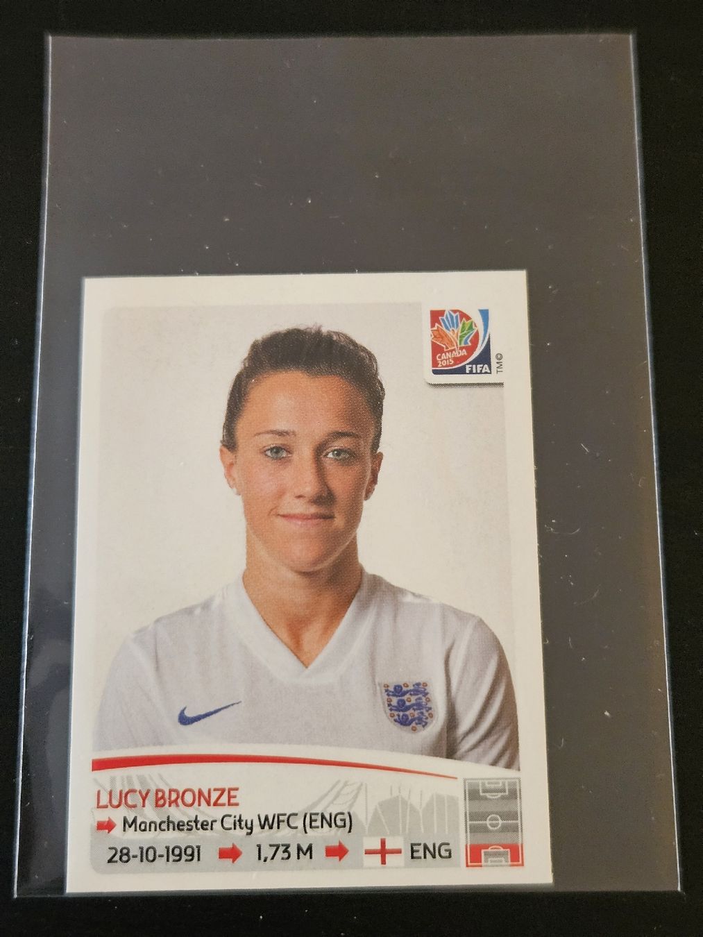 Panini Cartes à collectionner: Lucy Bronze England / Panini 2015 Nr. 425 – D'occasion à Oberdorf BL par BaldenEagle