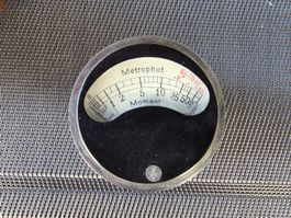 Metraphot Belichtungsmesser mit Ledertasche guter Zustand