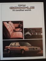 Prospekt Datenblatt Pontiac 6000 LE 1982