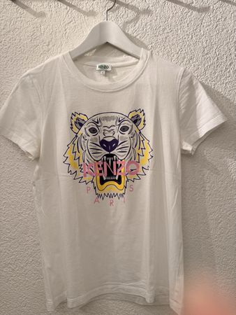 T-Shirt Kenzo Paris Tiger Weiss Grösse S 
