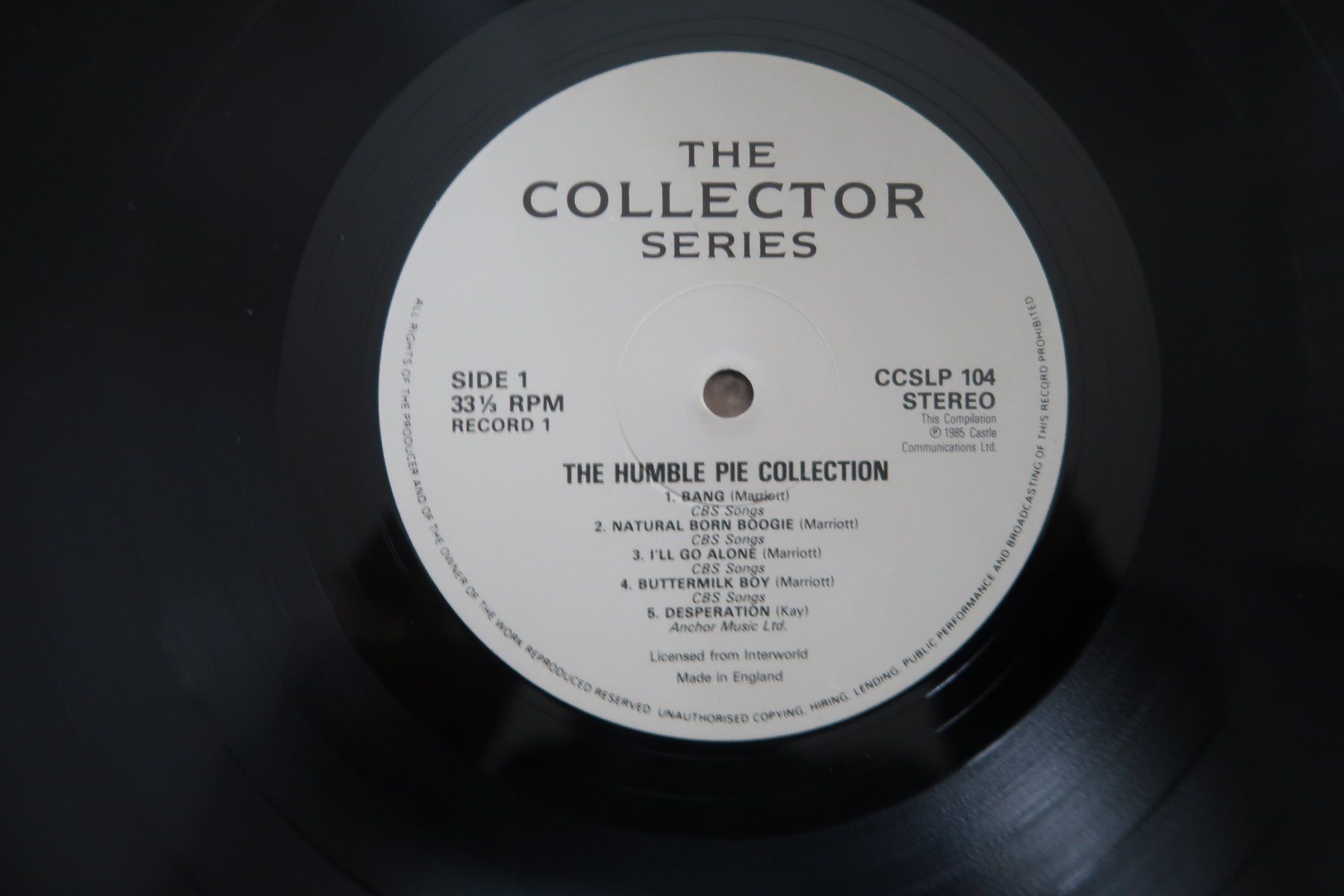 Vinyles: HUMBLE PIE - COLLECTION - 2x VINYL LP – D'occasion à Basel par Patiscat 4