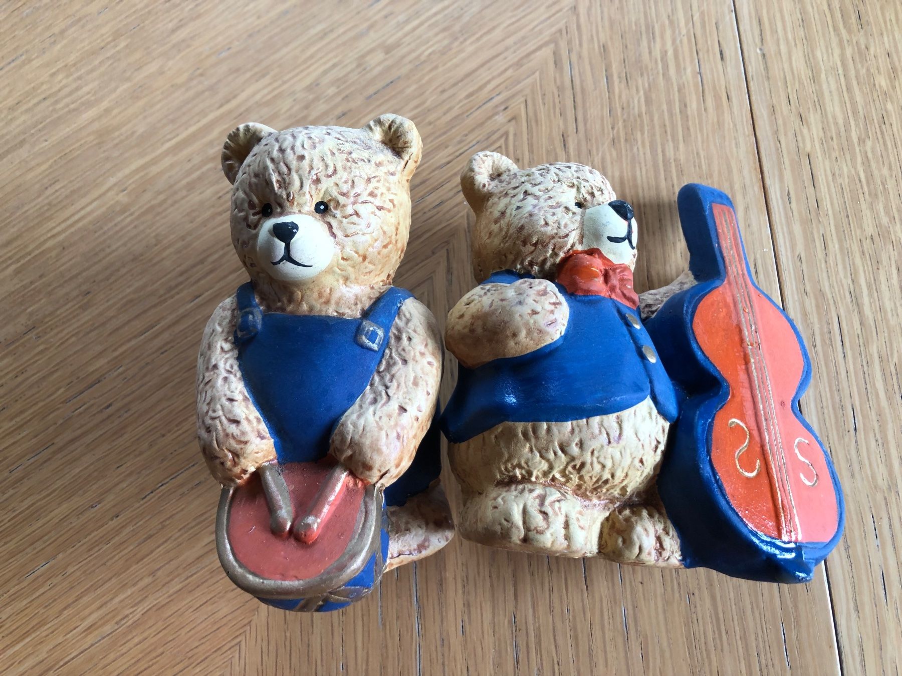 Statuette: 2 Musizierende Bären – Usato da Schübelbach venduto da Dolly990_2 1