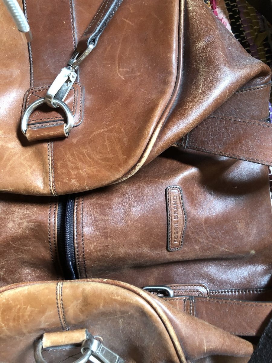 Taschen: Fossil Lederreisetsche weekender Vintage – Gebraucht aus Winterthur von cicisch 1