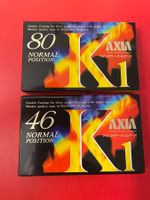 2 AXIA K1 46 und 80 Audio Kassetten sehr selten original!