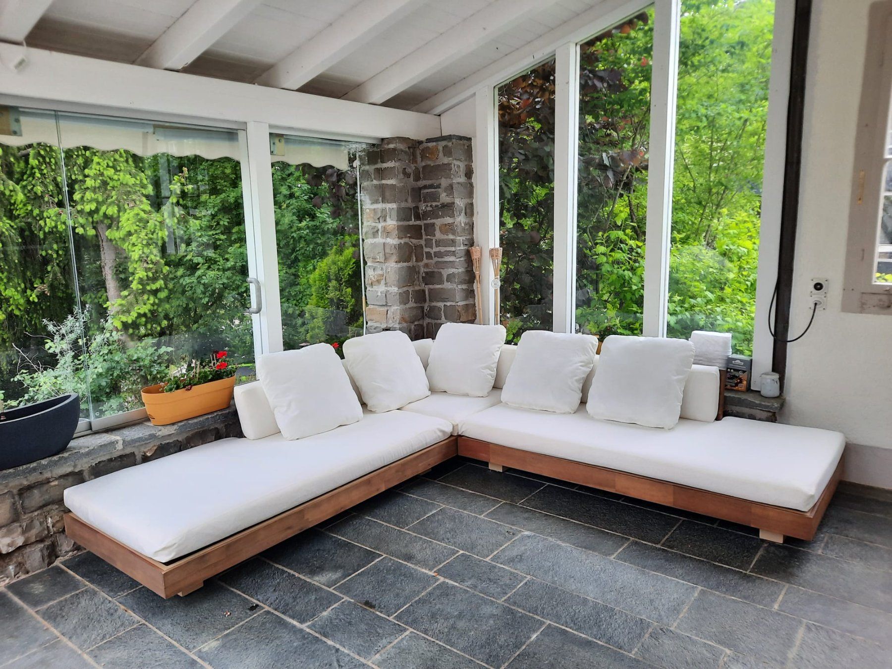Maisons du monde Divani: Outdoor-Sofa  Gartensofa – Nuovo (secondo la descrizione) da Döttingen venduto da ari_8wkf