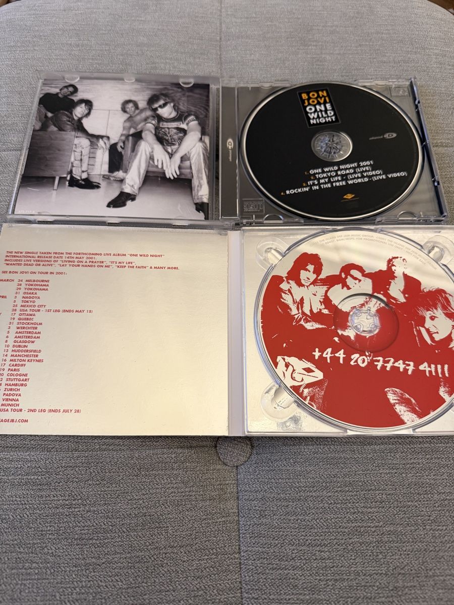 CD: Bon Jovi - 2 Singles One Wild Night – Usato da Bubikon venduto da Heidi70 2