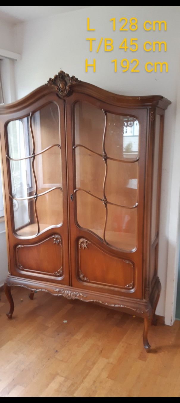 Vitrinen: Antike Vitrinenschrank Jugendstil 40er – Gebraucht aus Bern von eiger017