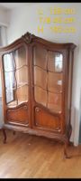 Antike Vitrinenschrank Jugendstil 40er