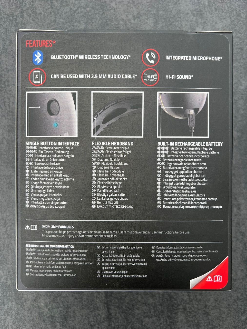 3M Cuffie: 3M Gehörschutz WorkTunes mit Bluetooth NEU – Nuovo e nell'imballaggio originale da Altendorf venduto da Moto1 1