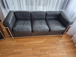 Cassina LC2 Le Corbusier 3er Sofa - original