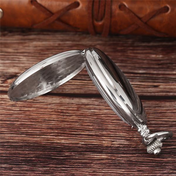 Orologi: Taschenuhr + Kette silberfarbig mit.Clip – Nuovo e nell'imballaggio originale da Diepoldsau venduto da preisparadies-ch 2