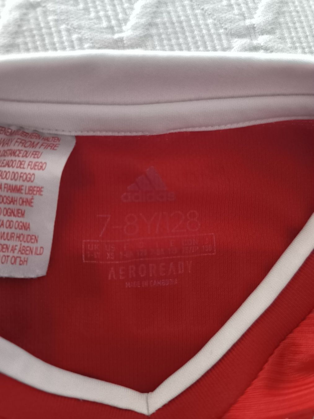 Bayern München Trainer, Turnhosen & -trikots: FC Bayern original Kindertrikot Gr. 128 – Gebraucht aus Gossau SG von yur_b7yx 2