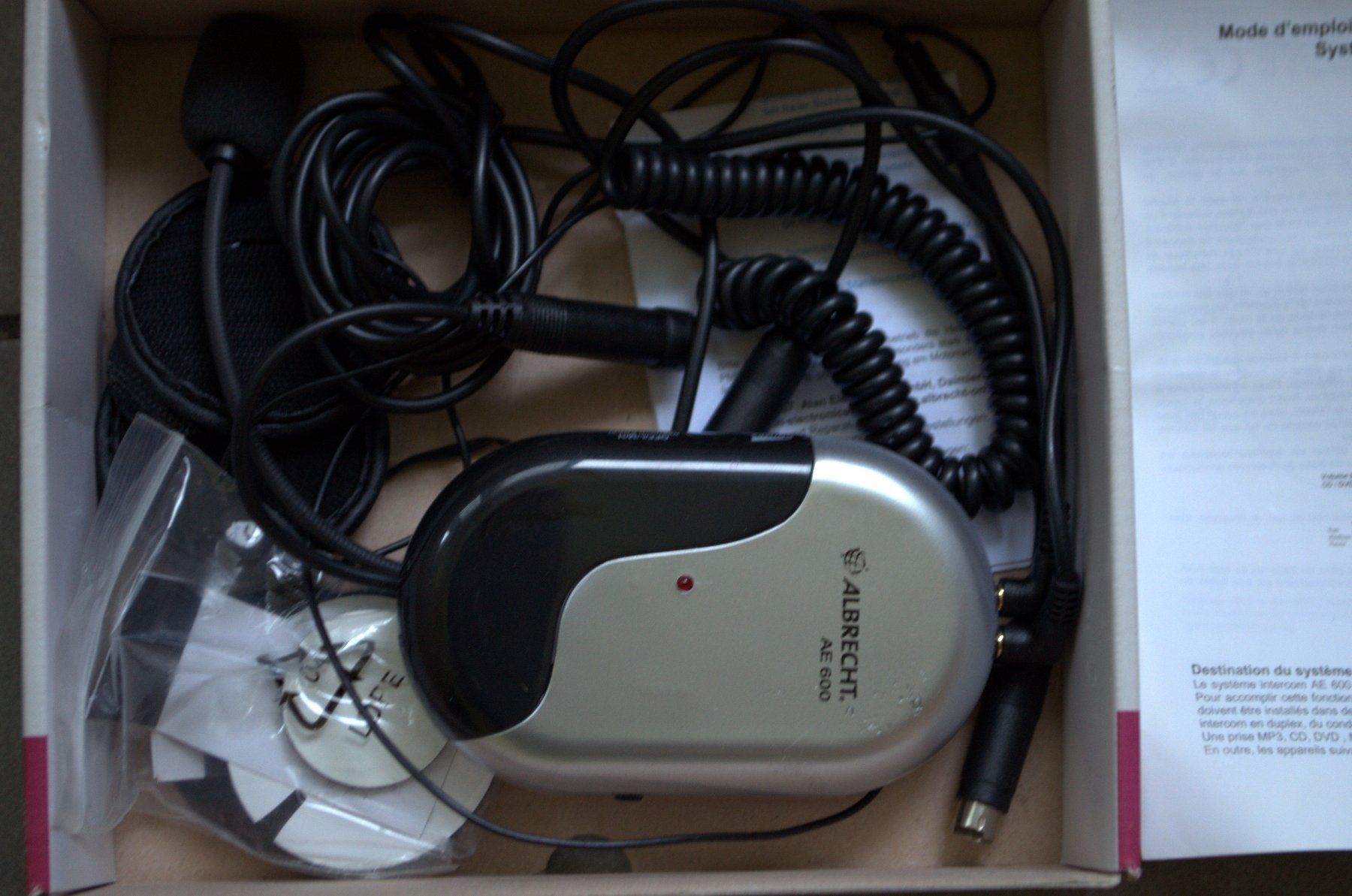 Funktechnik: Albrecht AE 600 Intercom Motorrad / interphone de moteur – Gebraucht aus Collonges von arashee 2