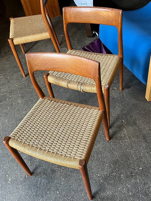 Stühle: 2x Møller mod. 77 Teak Stühle – Gebraucht aus Zürich von dimsof 1