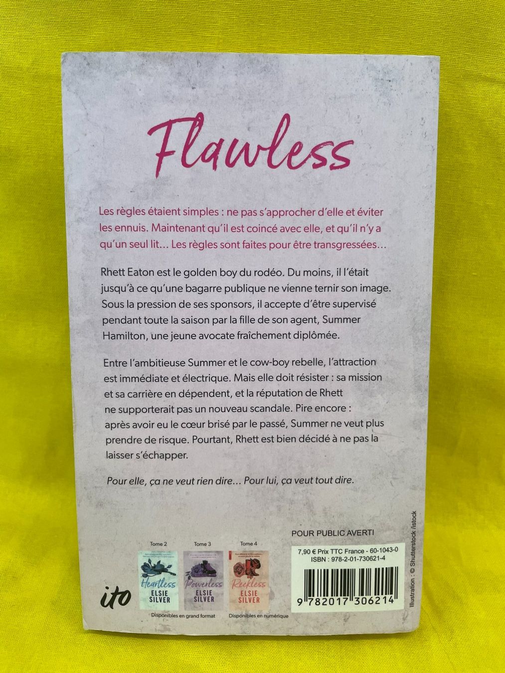 Livres: Flawless - Elsie Silver – D'occasion à Erde par EmilieDess 1