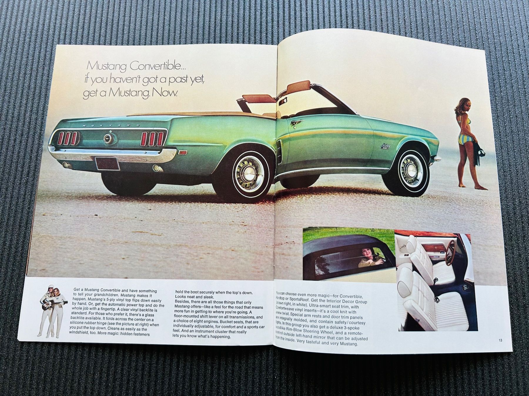Ford Documenti: Ford Mustang Original Brochure 1969 – Usato da Herrliberg venduto da surfcafe 1