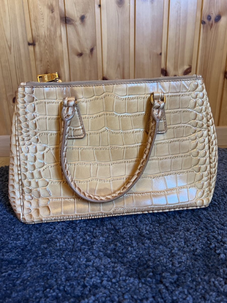 Prada Borse da donna: Geprüfte Prada Tasche mit Krokodil optik Luxus – Nuovo (secondo la descrizione) da Rotkreuz venduto da Migu2012 2