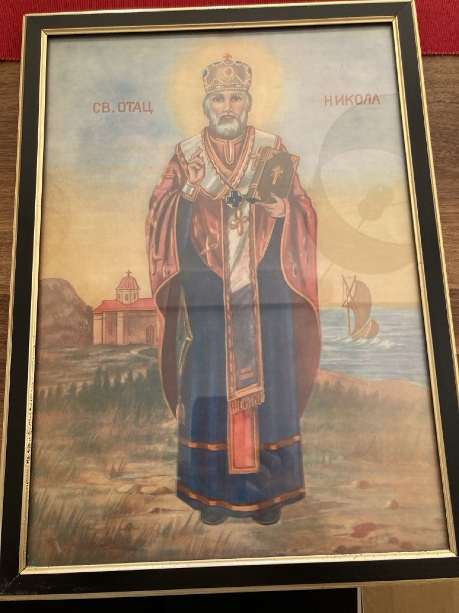 Foto & Immagini: Bild heiliger Nikolaus – Usato da Kesswil venduto da Branca-01 4