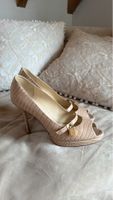Jimmy Choo Pumps Gr.39 mit goldener Schnalle