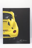 Alfa Romeo 4C Spider 2016 Hardcover Prospekt