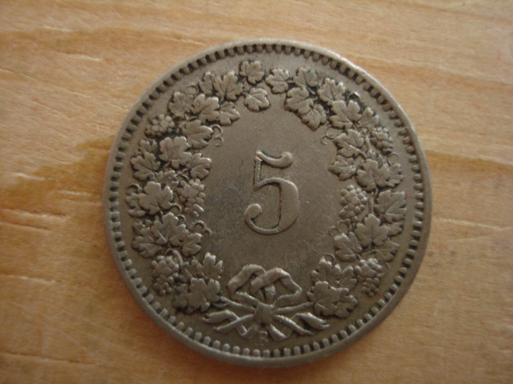 Tutti le monete: (S1) 5 Rappen 1913 – Usato da Erlach venduto da Net-Coins 1