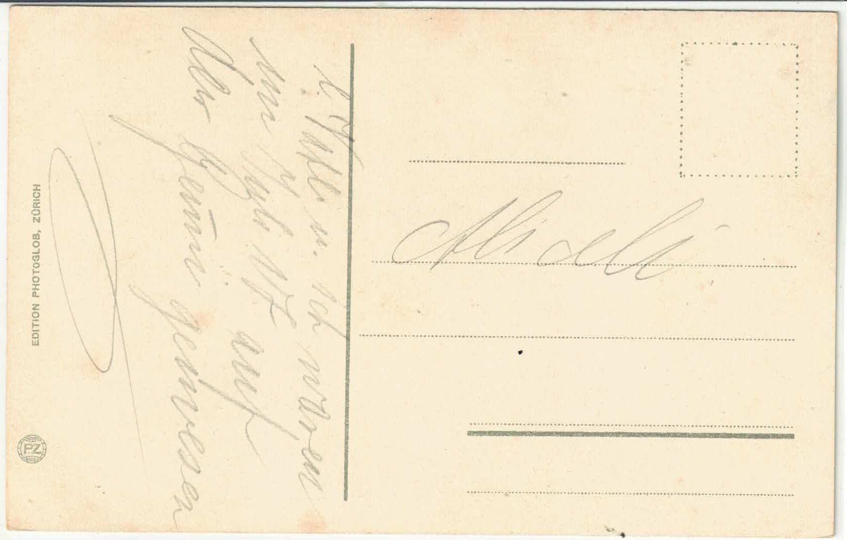 Cartoline postali: Gemmi - Hotel Wildstrubel - Maultiere - Litho – Usato da Ettingen venduto da Kartenplanet 1
