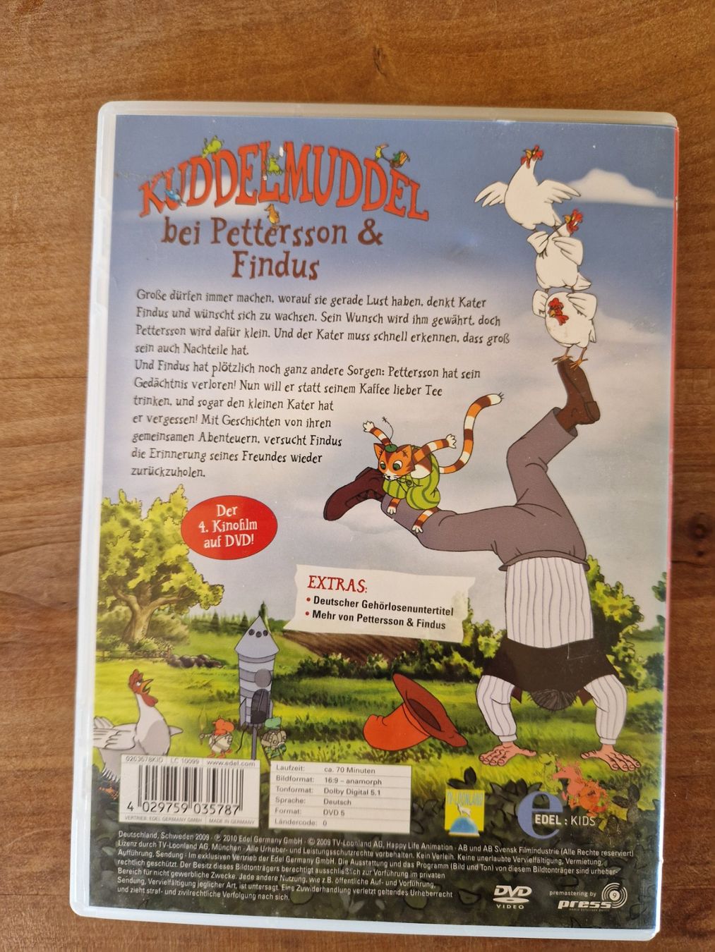 Tutti i DVDs: DVD Knuddelmuddel bei Pettersson & Findus – Usato da Giswil venduto da movo08 1