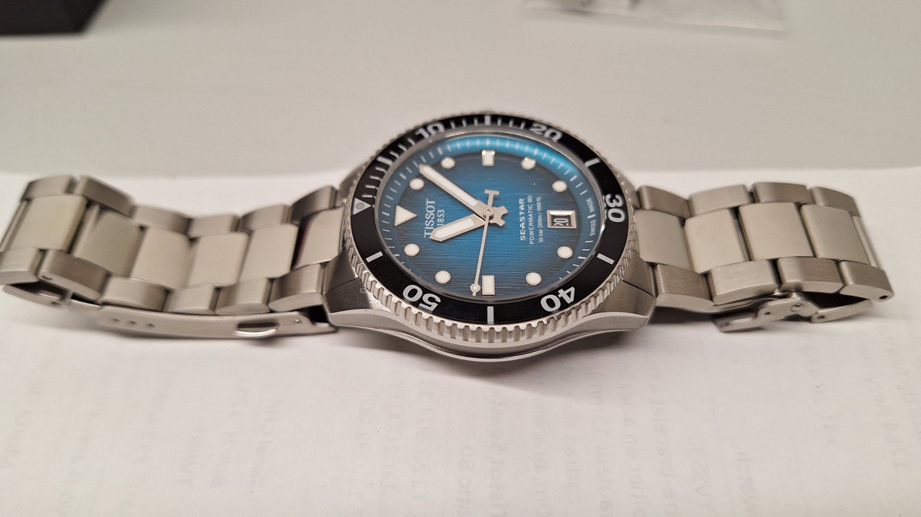 Powermatic Uhren: Tissot Seastar 1000 Powermatic 80 – Neu (gemäss Beschreibung) aus Barberêche von rafaman66 7