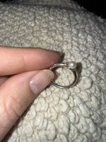 Thomas Sabo Silber Ring mit Perle 