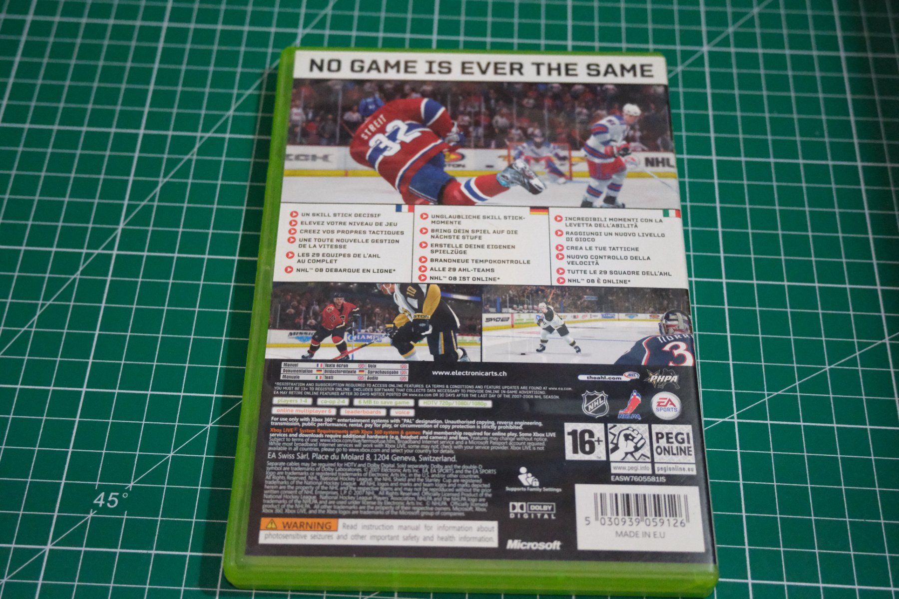 Giochi: NHL 08 - Xbox 360 – Usato da Zürich venduto da tch171 1