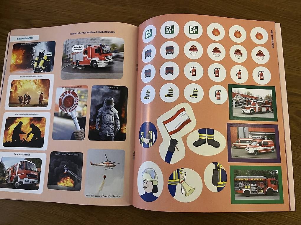 Zeitschriften & Magazine: Rätsel- und Stickerheft Feuerwehr – Neu (gemäss Beschreibung) aus Thun von Dak5 2