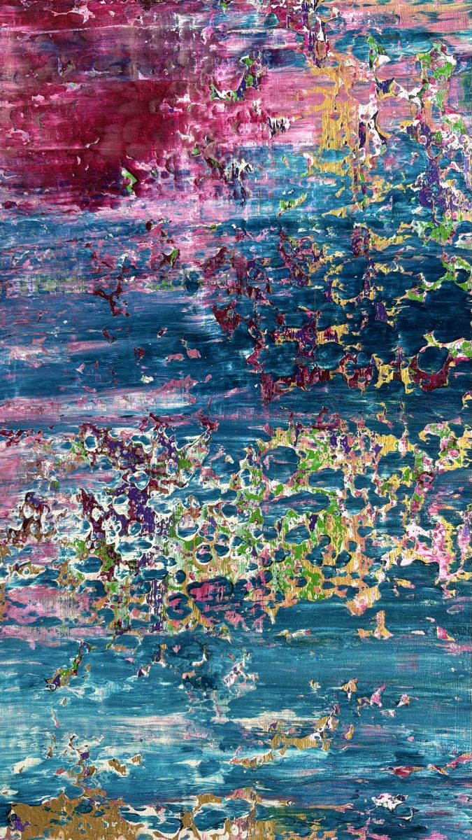 Dipinti: Original abstraktes Acrylbild 50x50 cm – Nuovo e nell'imballaggio originale da Kirchlindach venduto da GeibKeller 1