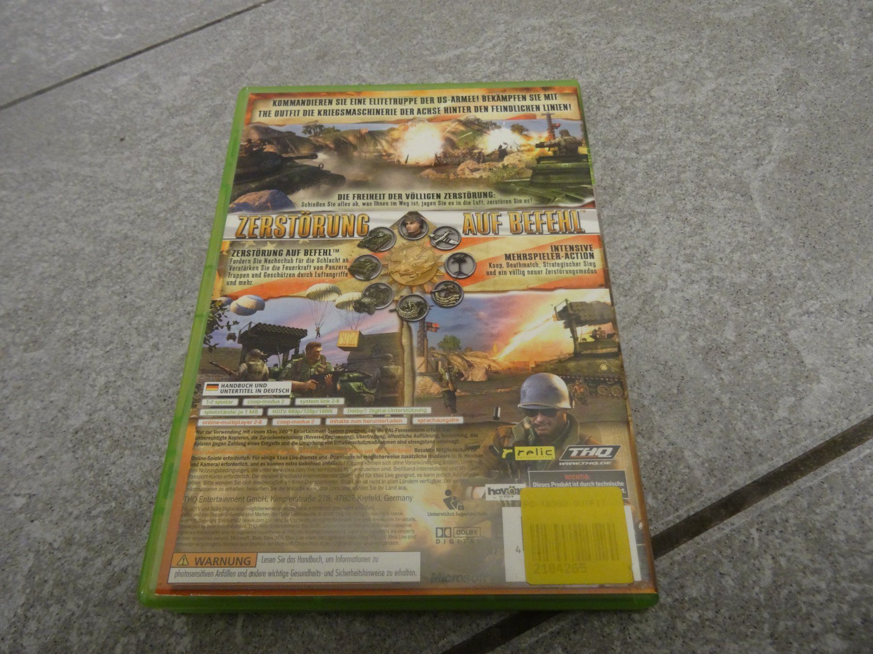 Microsoft Giochi: The Outfit - Xbox 360 – Usato da Olten venduto da Disc-Ausverkauf 2